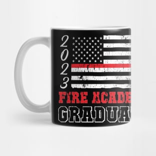 Fire Academy 2023 Graduation - Thin Red Line TShirt Mug